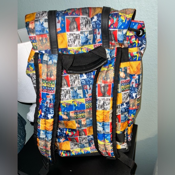Rocksax Rolling Stones 1978 Tour Heritage Backpack Bag Rock Book bag Travel - Picture 5 of 8